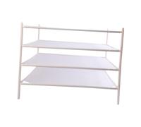 Pugermering Séchoir à Pulls Empilable, à Plat, Respirant, Support pour Sécher Le Linge, Bords Intérieurs, Intérieur et Extérieur, Poisson Séché