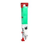 Pugermering Semoir Manuel pour Jardinière, Semoir Portable, Semoir de Précision, Outil Réglable avec Double Cylindre, Vert
