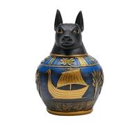 Pugermering Statuette en Résine pour Animaux de Compagnie, Ornée de Détails Gravés. Figurine Décorative de Style Antique, Sculpture de Collection Idéale Co, Style B