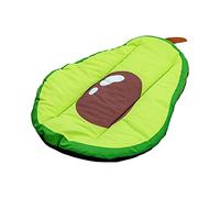 Pugermering Tapis pour Chat Matelas Chien Couverture Coussin en Peluche Douce Tissu Oxford Feutrine Fonction Chauffante Adapté à la Maison Transport Animaux de, Avocat 57cmx40cm