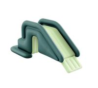 Pugermering Toboggan Gonflable avec Pompe à Pied, Toboggan et élargi, Pratique pour Enfants, Toboggan de pour Arrière-Cour, Vert