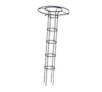 Pugermering Treillis de Jardin Obélisque Support Plantes Grimpantes Tuteur Fleurs Cadre Vertical Acier pour Rosiers Plantes Grimpantes Extérieur Jardin Te, 180 cm de Hauteur