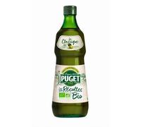 Puget - Huile d'Olive Bio Extra Vierge 750ml - Récolte artisanale française - 100% naturelle - Pressée à froid - Parfait pour toutes les cuisines. - Lot De 3 - Vendu Par Lot