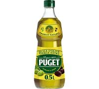 Puget - Huile dOlive Classique 500ml - Lessence de la Méditerranée - Votre alliée en cuisine - 100% naturelle et délicieuse - Un incontournable pour sublimer vos plats - Lot De 3