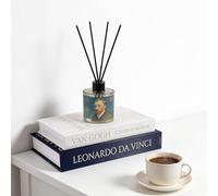PUGTOW Set de Boîtes à Livres Décoratives en Lin avec Dorure à Chaud - Boîte de Rangement Élégante à Fermeture Magnétique pour Bibliothèque, Salon, Café, Bureau et Décoration de Fête