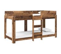 PUGYNBK Lit superposé en bois 80 x 200 cm pour chambre d'enfant | Deux zones de repos, structure robuste, design moderne, peu encombrant, pour frères et sœurs ou visiteurs