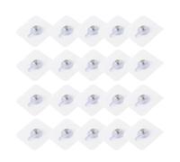puhae Ensemble de 100PCS Crochets Muraux à Ongles Adhésifs avec Vis Fortes pour Affiches et Autocollants, pour Cintre de Placard, Étagère de Cuisine