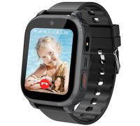 Puhiuyoi Montre Connectée Enfant, 4G Montre GPS Enfant Tracker avec Appel Vidéo SOS Étanche Mode Classe Caméra Jeux Réveil, Montre Telephone avec SIM Cadeau pour Filles et Garçons