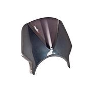 Puig 005CF Bulles courtes pour phares ronds usage spécifique, Fumé Foncé