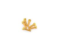 Puig 0147 G Blister 6 vis, M5, 20 mm, Couleur Or
