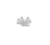 Puig 0147p Blister 6 vis, M5, 20 mm, Couleur Argent