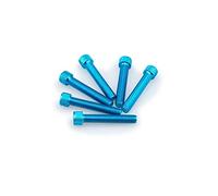 Puig 0516 a Blister 6 vis, M8, 45 mm, Couleur Bleu