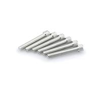 Puig 0524P Visserie rapide en aluminium avec système de fixation sécurisée pour montage et démontage rapide du carénage, Argent