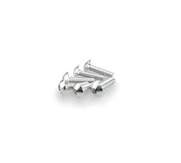 Puig 0550p Blister 6 vis, bombé, M5, 20 mm, Couleur Argent