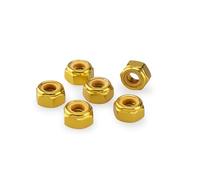 Puig 0736G Visserie rapide en aluminium avec système de fixation sécurisée pour montage et démontage rapide du carénage, Jaune