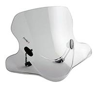 Puig 1066H City Touring Saute-Vent pour Scooter avec Protection renforcée Contre Le Vent et Les Conditions urbaines exigeantes, Fumé