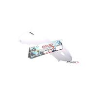 Puig 1097W Bulle Racing et aérodynamique en acrylique de 3 mm avec double hauteur qui améliore la protection du casque et la stabilité à haute vitesse, Transparent