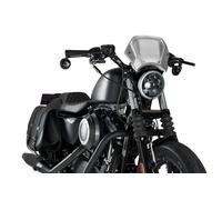 PUIG 1352P Panneau avant ALU pour HARLEY DAVIDSON SPORTSTER 883 IRON XL883N argent