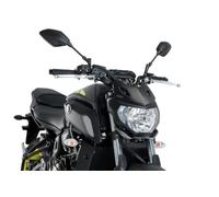 Motoplastic Pare-brise Puig 1439J Sport Plus New Generation – ABS haute résistance, Noir mat