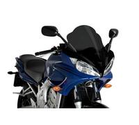 Puig 1646F Bulle Racing et aérodynamique en acrylique de 3 mm avec double hauteur qui améliore la protection du casque et la stabilité à haute vitesse, Fumé Foncé