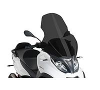 Puig Pare-brise V-Tech Line Touring 1666F MP350 Acrylique 4 mm Fumé foncé Piaggio MP3 500 18'-19'