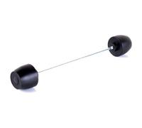 Puig 20029N Protection de Bras Oscillant PHB19 Protection en Nylon usiné pour Bras oscillant et Suspension avec Design Racing, Noir