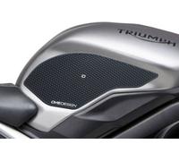 PUIG 20087N Protecteur de réservoir latéral pour TRIUMPH DAYTONA 675 Noir