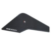 Puig 20091N Protections de réservoir adhésives Transparentes avec Technologie antidérapante et Haute résistance aux impacts Rayures et Rayons UV, Noir