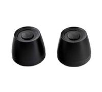 Puig 20097N Protecteurs de Fourche-Bras Oscillant Protecteur usiné en Nylon Haute résistance pour Suspension avec Design Racing et Protection Contre Les impacts, Noir