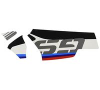 Puig 20153B Kit D’Autocollants Protection Bras Oscillant spécifique, Blanc
