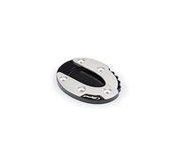 Puig Extension de béquille latérale 20198N – Base élargie inox et aluminium usiné – Noir