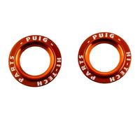 Puig 20271T Jeu d'Anneaux en Aluminium Anodisé Orange