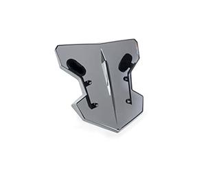 Puig 20337H Saute-Vent pour Phares Non Ronds Usage spécifique, Fumé