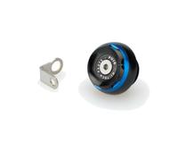 Puig 20340A Bouchon d’huile carter Track bouchon usiné en aluminium avec design racing et préparé pour une utilisation sur circuit, Bleu