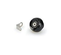 Puig 20340N Bouchon d’huile carter Track bouchon usiné en aluminium avec design racing et préparé pour une utilisation sur circuit, Noir
