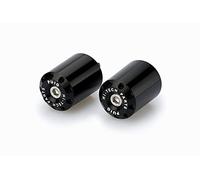 Puig 20373P Embouts de Guidon Longs Argent - Stabilité, style racing et personnalisation sans modifications pour votre moto