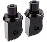 Puig 20465N Adaptateur Repose-Pieds Pilote Noir