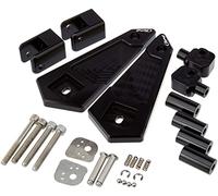 Puig 20582N Adaptateur Repose-Pieds Pilote Noir