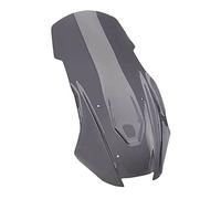 Puig 20585F Bulle Touring Haut et aérodynamique en Acrylique CN de 4 mm avec Profil Arrondi, Zone supérieure Plate et déflecteurs améliorant la Protection, Fumé Foncé