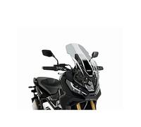 Puig Bulle Touring 20585H - Haut acrylique CN 4 mm, profil arrondi, zone supérieure plate, fumé