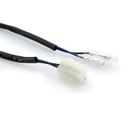 Puig 20588N Kit de câblage Plug&Play Adaptateur pour Installation sans Coupure des éclairages de Plaque et Accessoires électriques, Noir