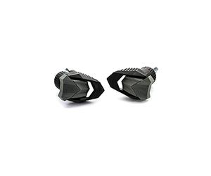 Puig 20606N Protecteurs Moteur R19 avec tampons en Nylon et Design Compact pour Une Protection intégrale du châssis et du Moteur, Noir
