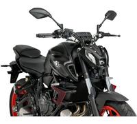 PUIG 20621R Déflecteur latéral nu pour YAMAHA MT-07 rouge