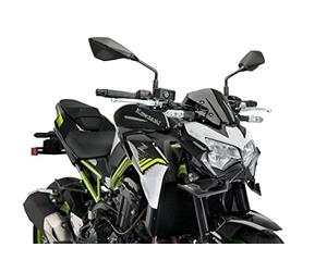 Puig 20626J Aileron Avant Roadster Noir Mat