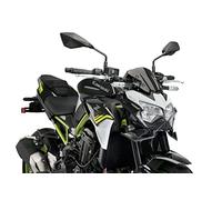 Puig 20626J Ailerons Avant Naked en ABS de 3 mm avec Design aérodynamique et Effet Downforce pour améliorer la stabilité et Le contrôle de Conduite, Noir Mat