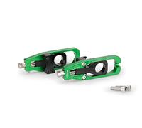 Puig 20689V Tendeur de chaîne en Aluminium anodisé usiné CNC avec système de réglage précis et marquage supérieur pour Un Ajustement Facile et sécurisé, Vert