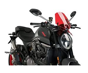 Puig 20712R Naked New Generation Sport usage spécifique, Rouge