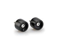 Puig 20721N embouts de guidon Thruster avec design léger et système modulaire pour réduction des vibrations et personnalisation, Noir