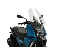 Puig 20732W Bulle V-Tech Line Touring en Acrylique de 4 mm avec Design aérodynamique anguleux pour Une Protection maximale et Une réduction des turbulences, Transparent