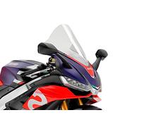 Puig 20771W Bulle R-Racer Sportive aérodynamique Haute Performance fabriquée en PMMA de 3 mm avec Design Racing optimisé pour améliorer Protection et stabilité, Transparent